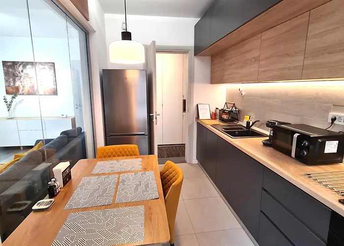 Lujerului 21 Modern 2-room Апартаменти Бухарест